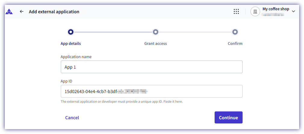 Add app details